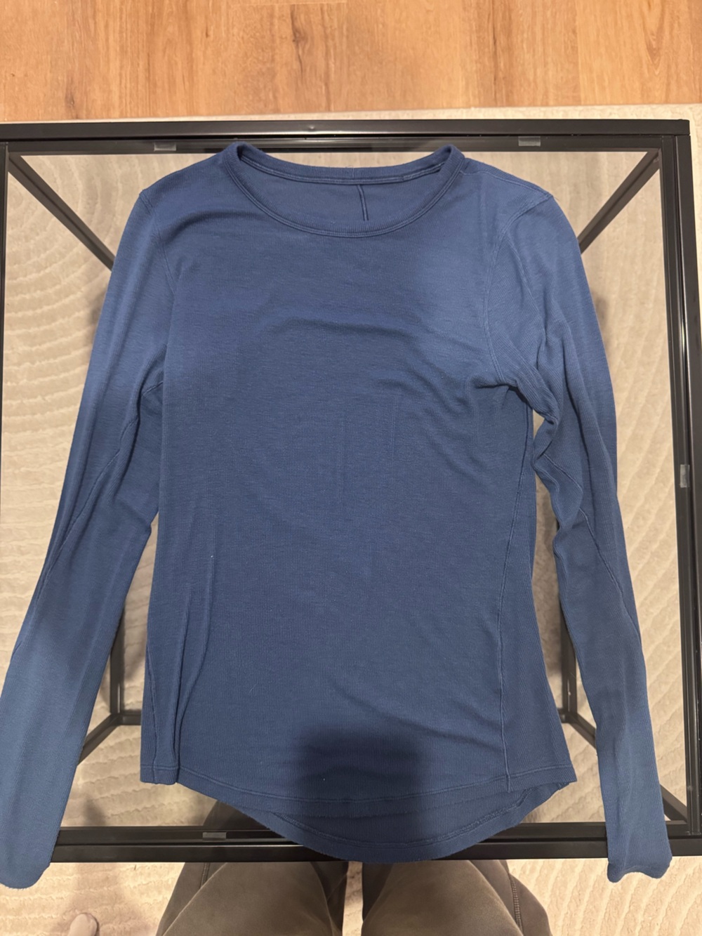 Lululemon Long-Sleeve Crewneck Shirt - Blue